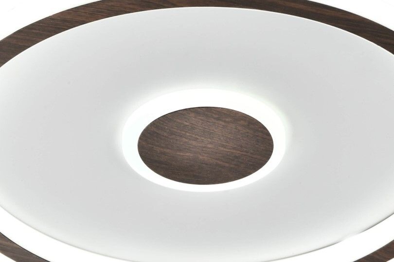 Светильник *60*-5,6 см, *LED*80W, Freya Орбита / Orbit FR5421CL-L80BR, Орех