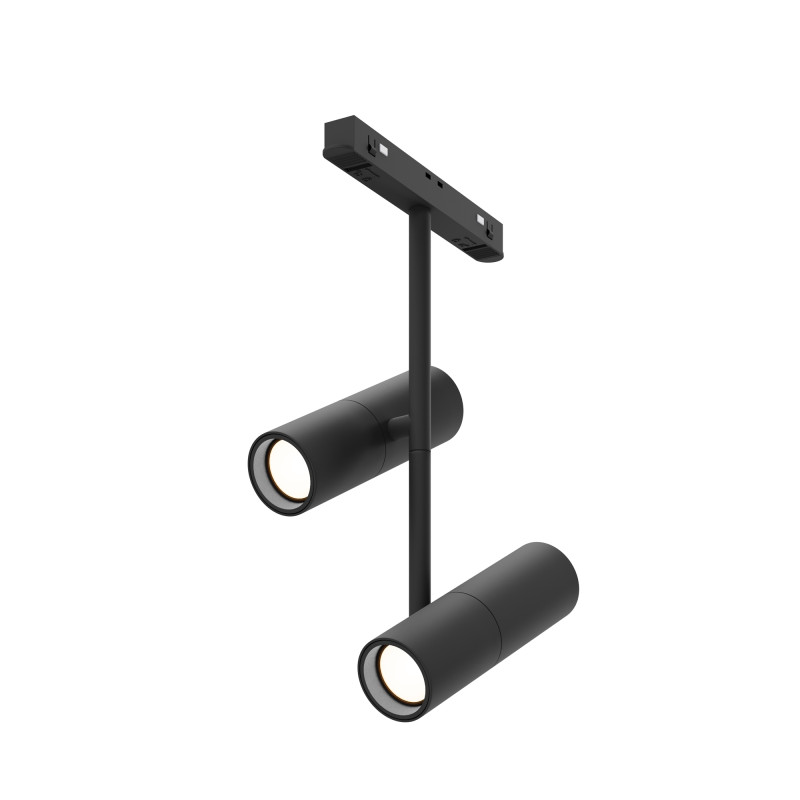 Светильник на шине 5,2*5,2*36,2 см, LED, 24W, 3000К, Maytoni Technical Elti Duo TR005-2-2X12W3K-B черный