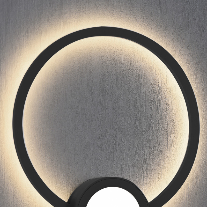 Бра 4*26*43 см, LED *  24W, 3000К Mantra Mural 7460, черный