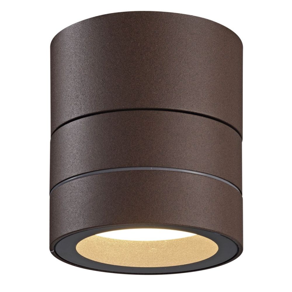 Уличный настенный светильник 9 см, Mantra Saler 9103, коричневый