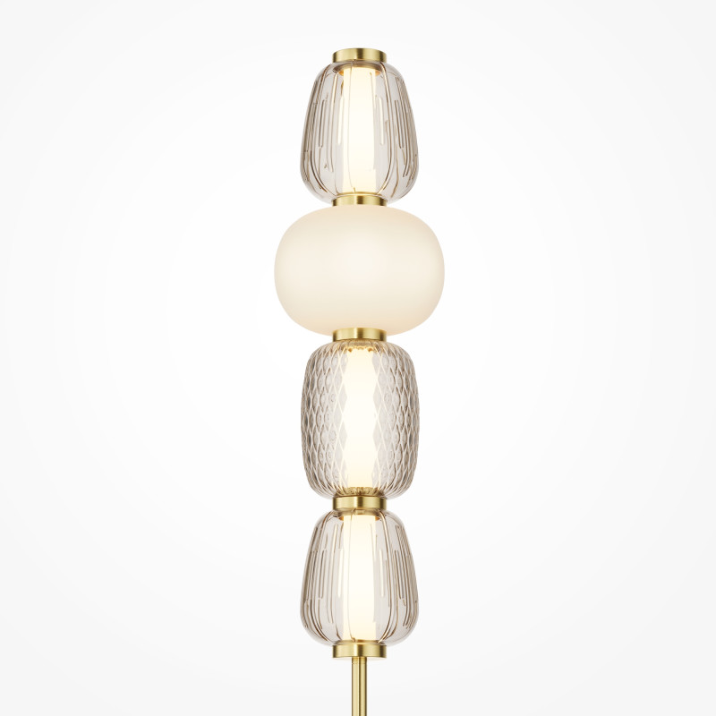 Торшер 25*165,5 см, LED, 32W, 3000К, Maytoni Pattern MOD267FL-L32G3K золотой