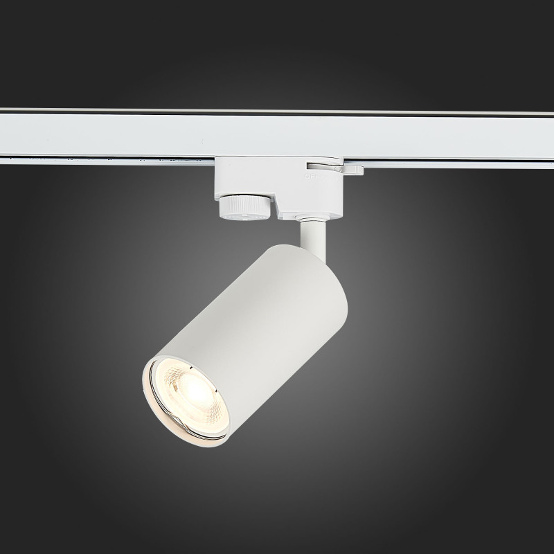 Трековый светильник 10*5 см, 50W, ST LUCE ST300.506.01 Матовый белый