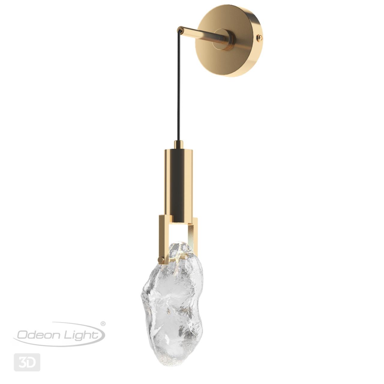 Настенный светильник MIDCENT Odeon Light 4372/5WL античная бронза