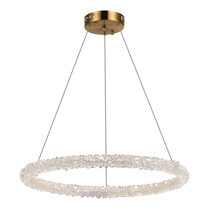 Люстра подвесная 60 см, 35W 3000 - 6500K ST LUCE AVANA SL6110.213.01 Золотистый