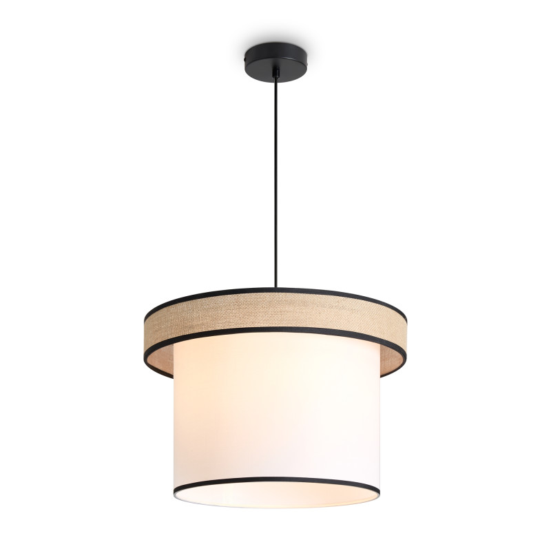 Подвесной светильник 38*205 см, E27, 60W, Freya Mixture FR5483PL-01B2 черный
