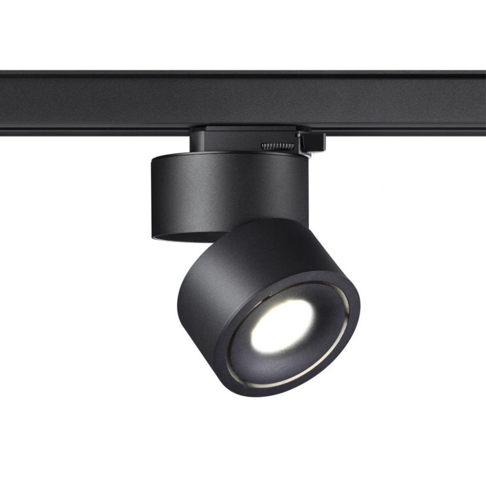 Светодиодный светильник 10 см, 15W, 4000K, Novotech Groda 358779, черный