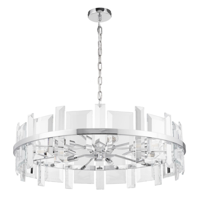 Подвесная люстра Maytoni Cerezo MOD201PL-07N, хром, диаметр 80см