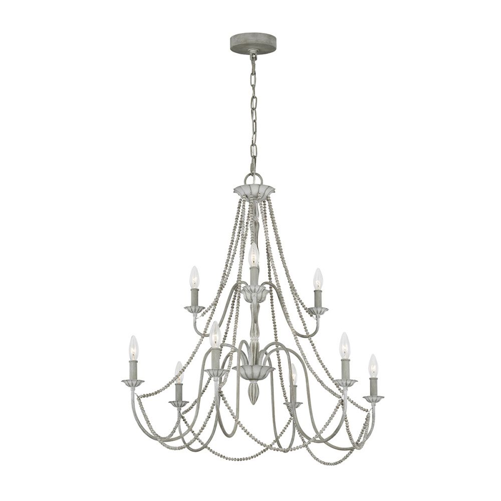 Люстра *81*227-311 см, E14*60W, Natural Concepts Feiss Maryville KL-SPRINGFIELD-S, черный, белый