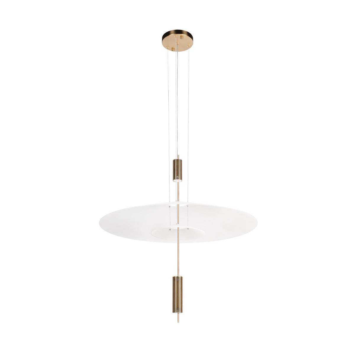 Подвесной светильник 68*83 см, 3*GU5.3*20W  LOFT IT Skylar 10244/A Brass латунь