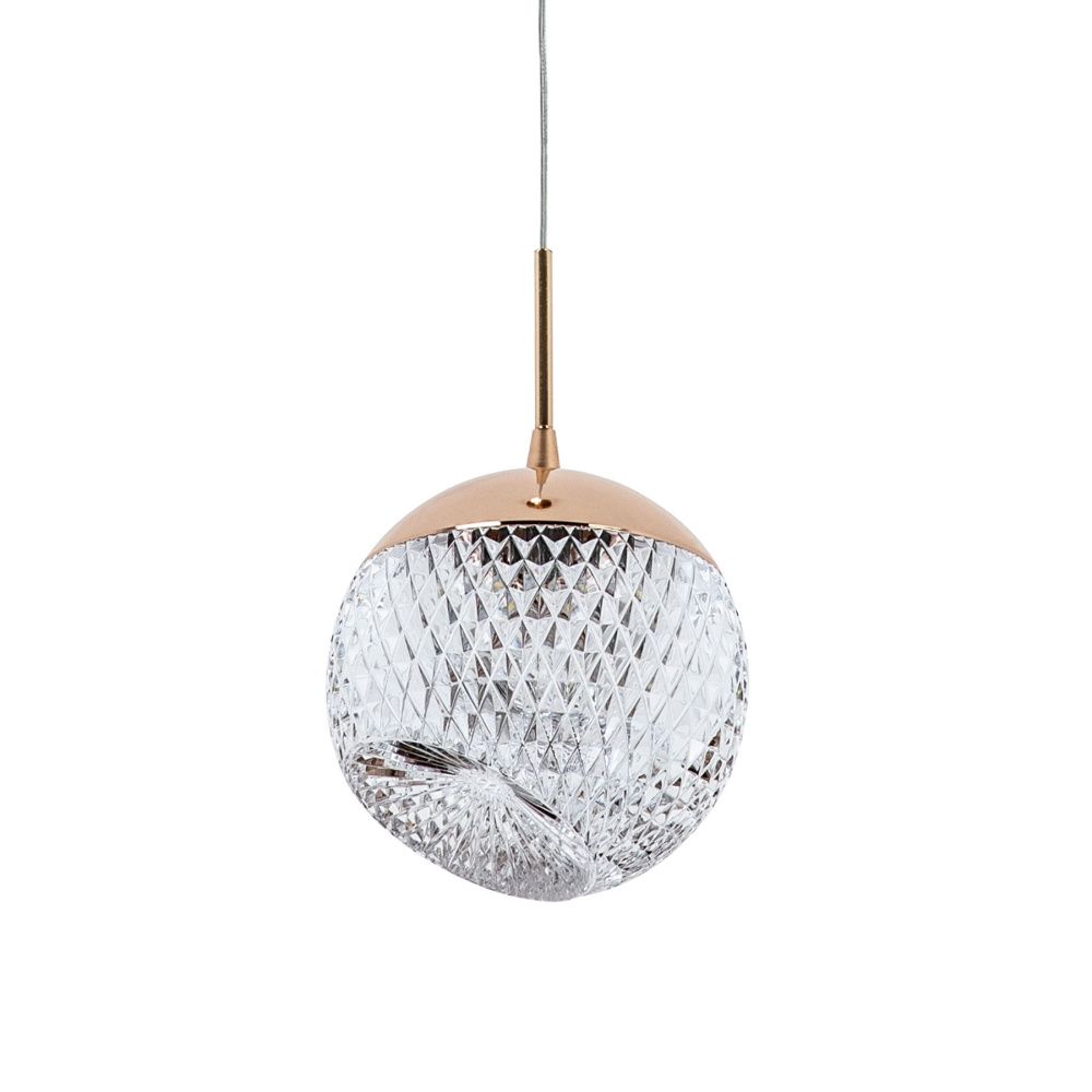 Подвесной светильник 13*13*200 см, LED 3W, 4000K, Золото MODESTYLE MS.89119.1