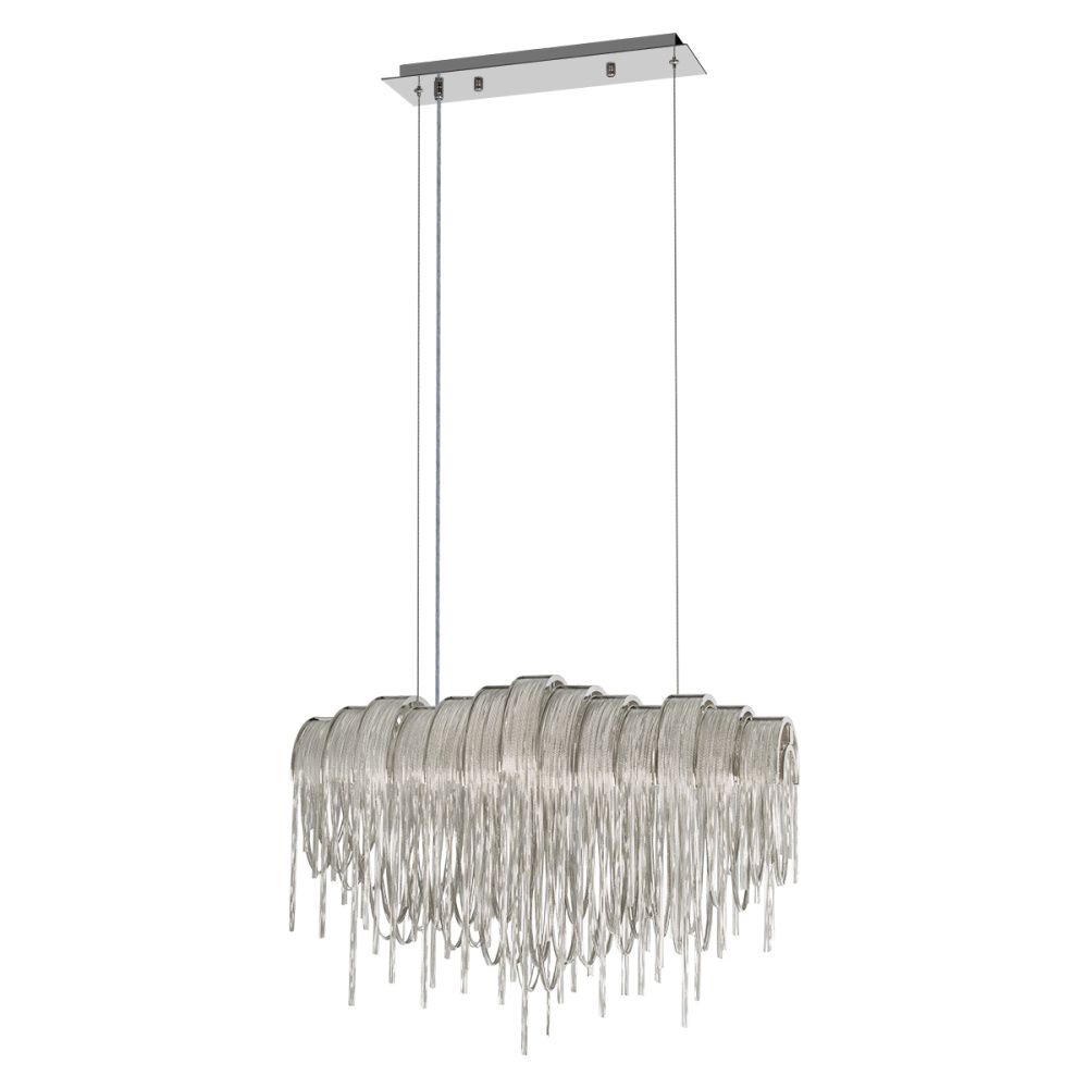 Подвесная люстра 72 см, Loft IT Volver 10404/720L SN, никель