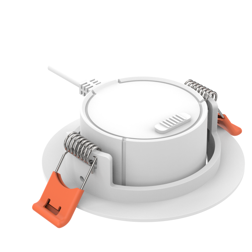 Светильник встраиваемый 2,9-2,9 см, вр 8 см, *LED*6W, 3000 / 4000 / 5000K, Mantra Panama MAN8762, белый