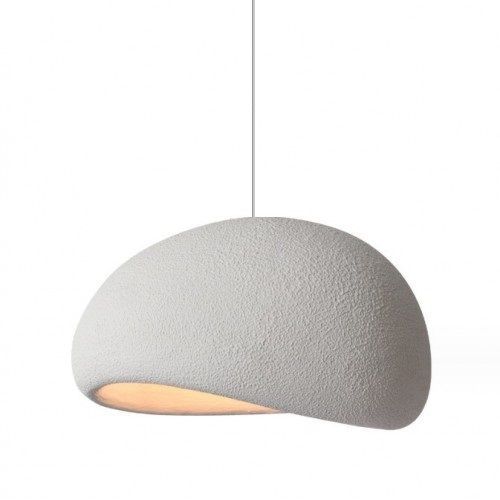 Светильник RRR DZN-6111 БЕЛЫЙ  D400*350*250/H1200/1/E27/60W белый шнур STONE 25-02