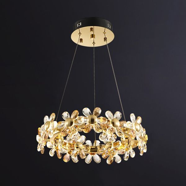 Подвесная люстра MARIOLA D50 68*68*68 см, 1*LED*60W, ImperiumLoft mariola01, Латунь