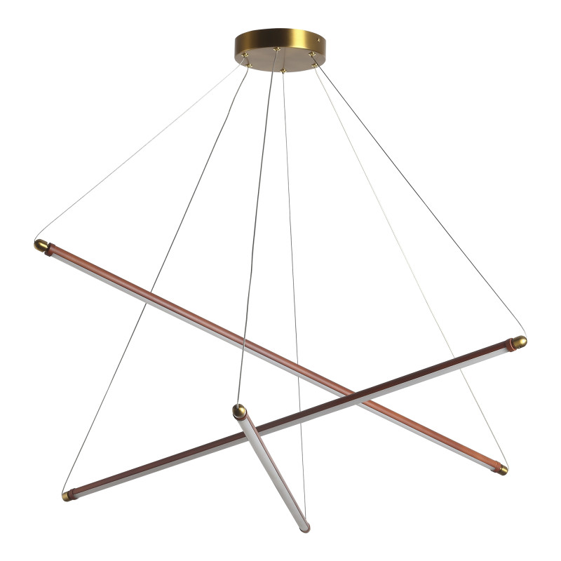 Светильник подвесной BRICK 3*LED*13W 3000K ST LUCE SL6225.303.03 латунь
