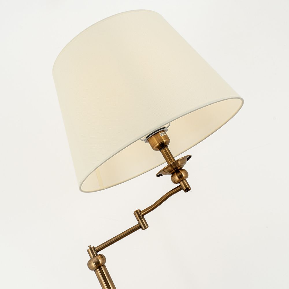 Торшер *25,5*154 см, Е27*60W, Modelux  MD.8024.01FL, Латунь