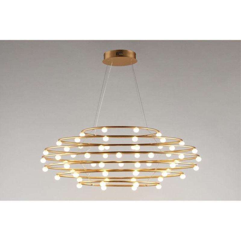 Подвесная люстра 100*40*70-360 см 60W, 3000K, Aployt Banzhamin APL.851.03.60, бронзовый