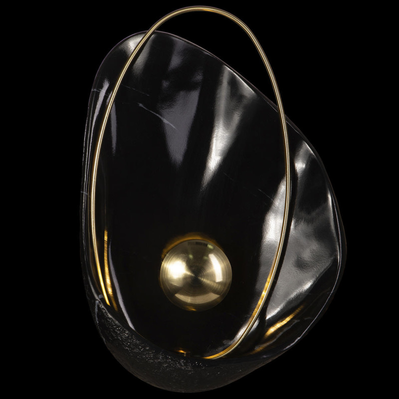 Бра LOFT IT LED Clam 10043 Black, 3W LED, 3000K, золото