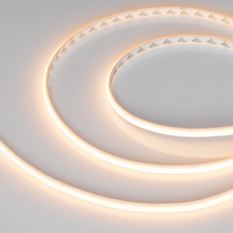 Лента герметичная MICROLED-PW-M288-10mm 24V Warm2700 (12 W/m, IP66, 2216, 5m) (Arlight, 5 лет) 046753. Цена указана за 5 метров. Продается кратно 5 метрам.