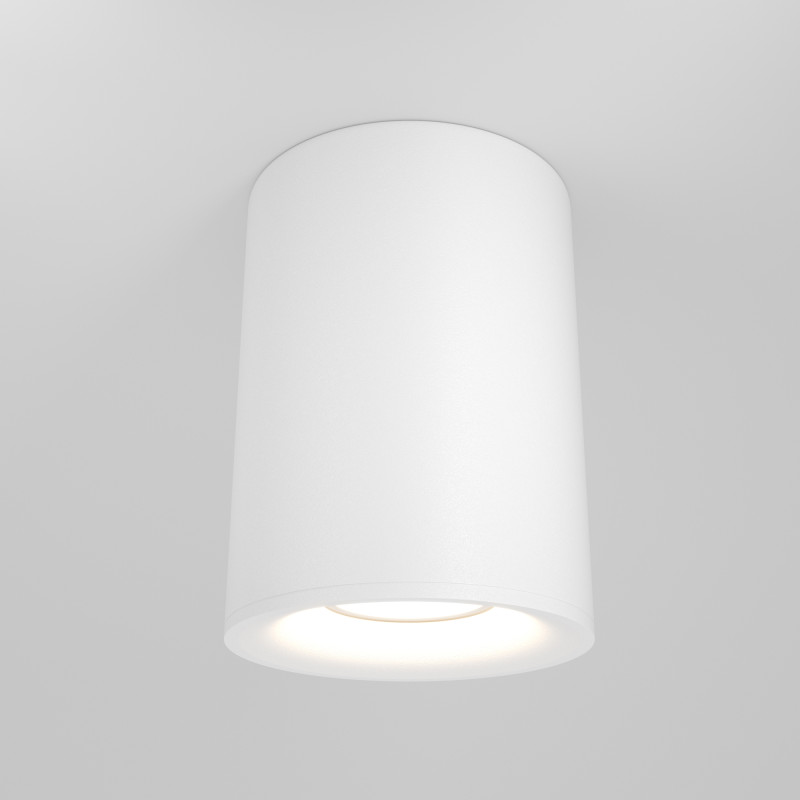 Светильник 8,5*8,5 см, GU10 50W, Maytoni Alfa C012CL-01W, белый