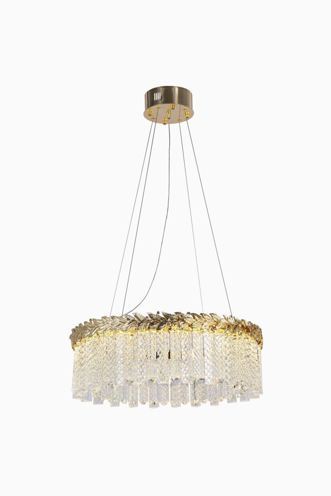 553-ф600 GOLD Люстра NW 137W*, Ø600 x H200, NewRgy GOLD (Золото)