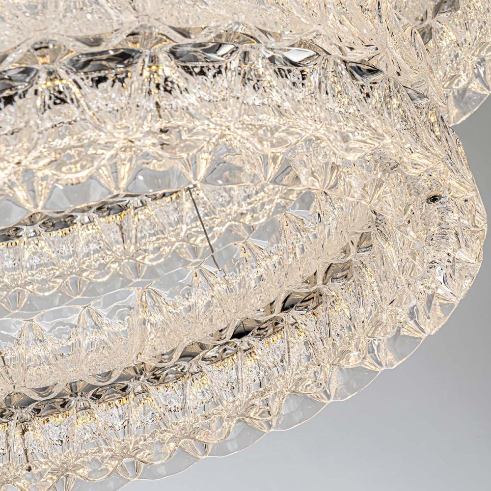 Люстра *80*13 см, LED*95W, 3000-6000K, Modelux  ML.8185.800.500 CR, Хром