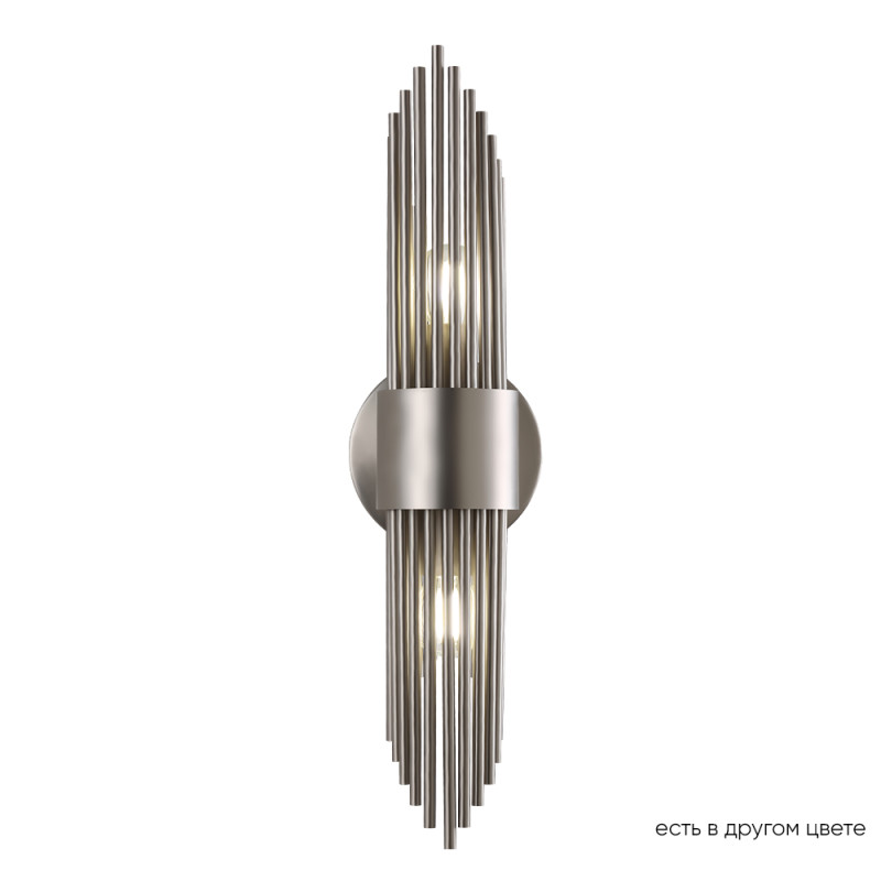 Бра 46 см, Crystal Lux RUDOLFO AP2 NICKEL, никель
