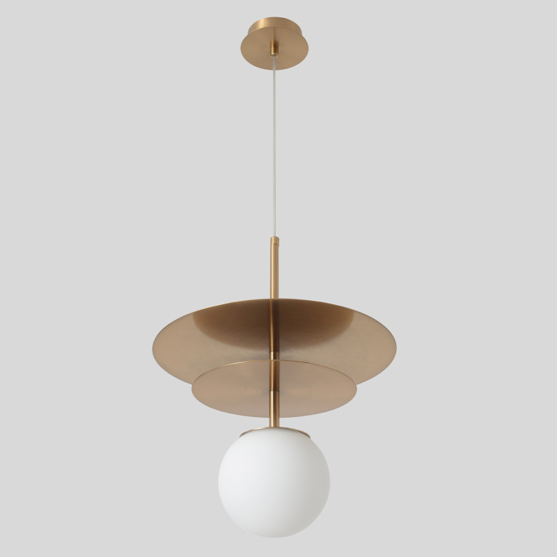 Светильник 30 см, Crystal Lux UVA SP1.2 BRASS, латунь