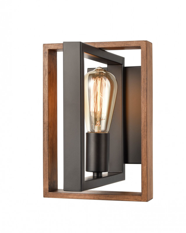 Светильник 26 см, Vele Luce Thomas VL6432W01, черный-дерево