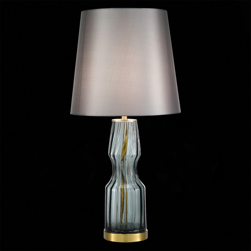 Настольная лампа 1*E27*40W, St Luce Saya SL1005.104.01, дымчатый / латунь