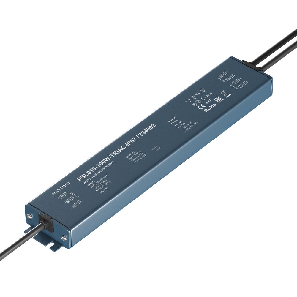 Источник напряжения PSL019-100W-TRIAC-IP67 Maytoni Lighting control  734002