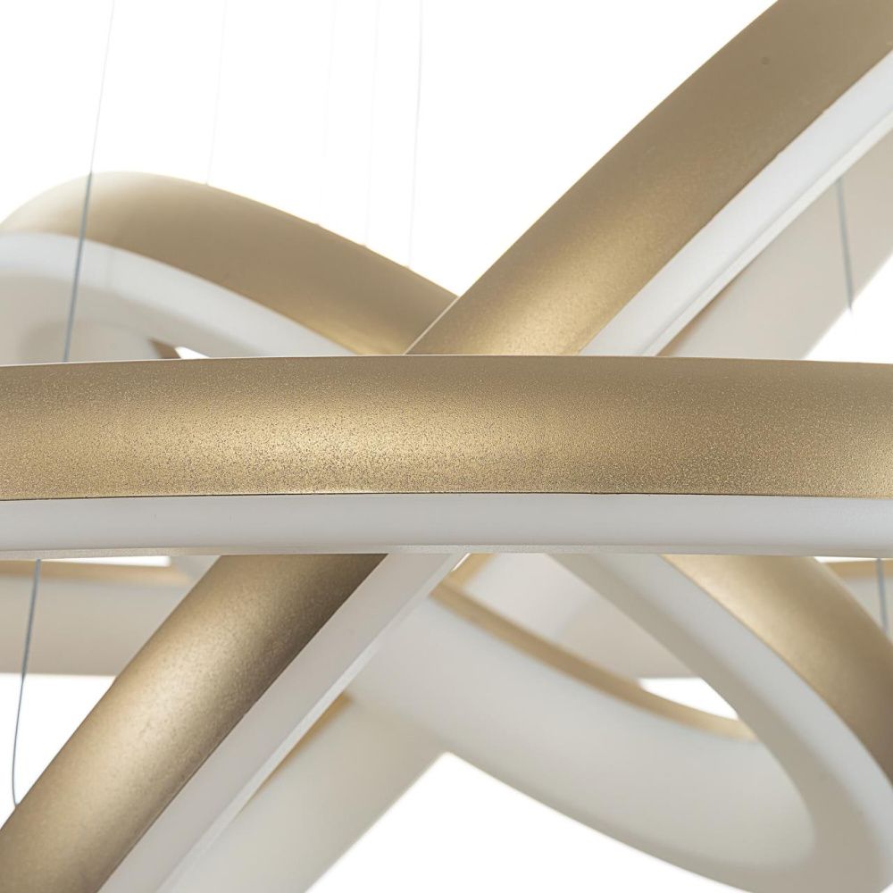 Светильник 75 см, 170W, 3000-5500K, Citilux Юпитер Смарт CL730A152S, золото