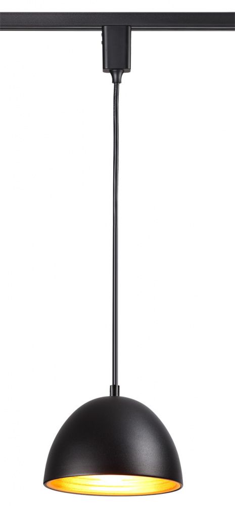 Трековый светильник Novotech Veterum 370562, черный, Е27, 60W
