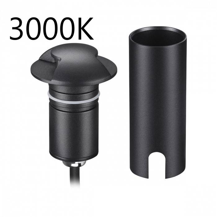 Встраиваемый грунтовый светильник Odeon Lig 6662/2GL3 IP67 LED 3W 3000K 12V/24V WALD (нужен драйвер 357781/357782)