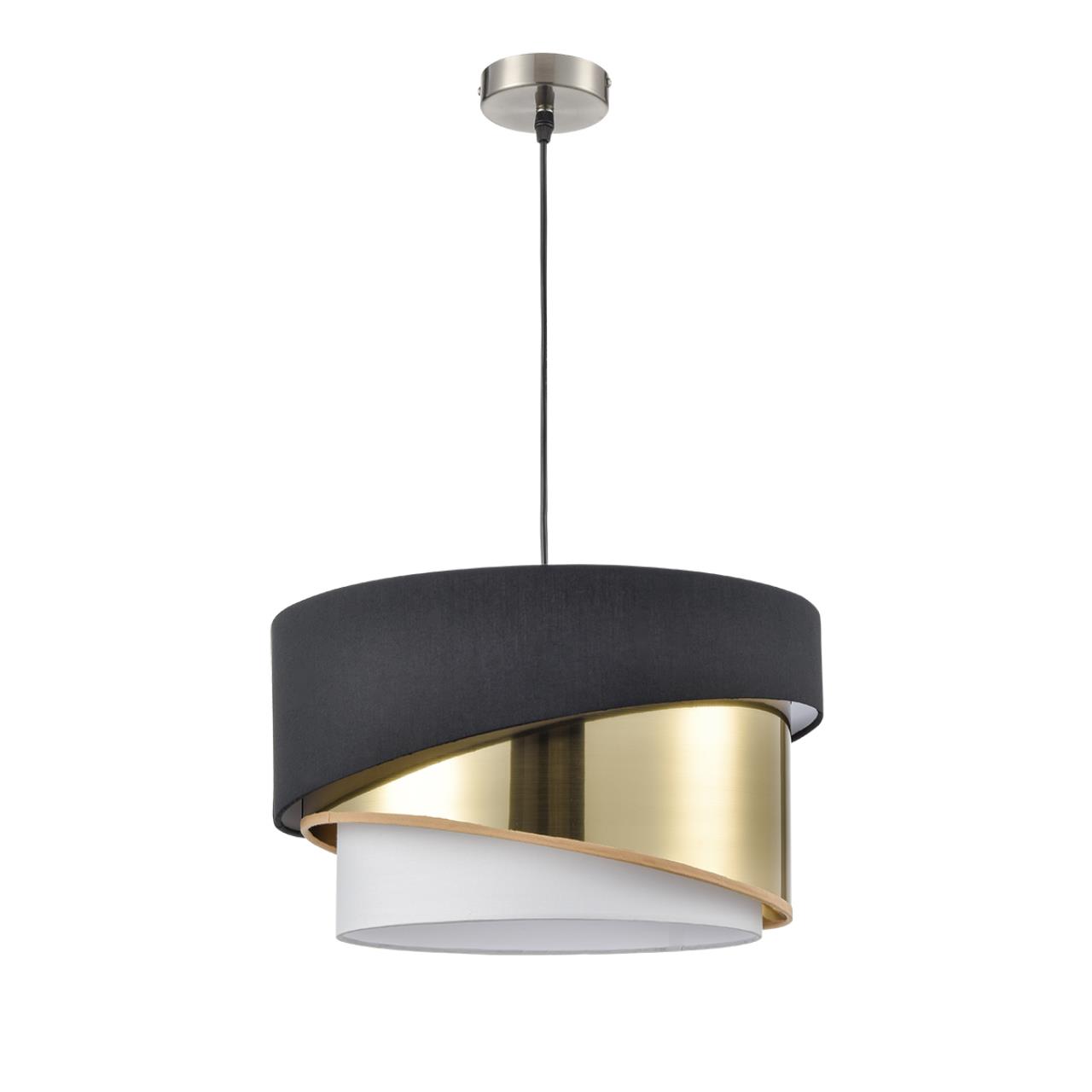 Светильник подвесной 40*40*150 см, 3*E27 Lumion Indira 8041/3 никель