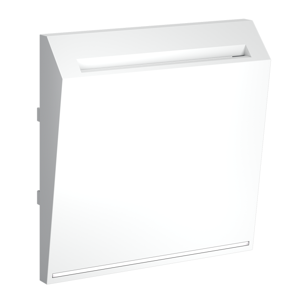 Накладка для выключателя карточного, S70, белый матовый Voltum VLS002602