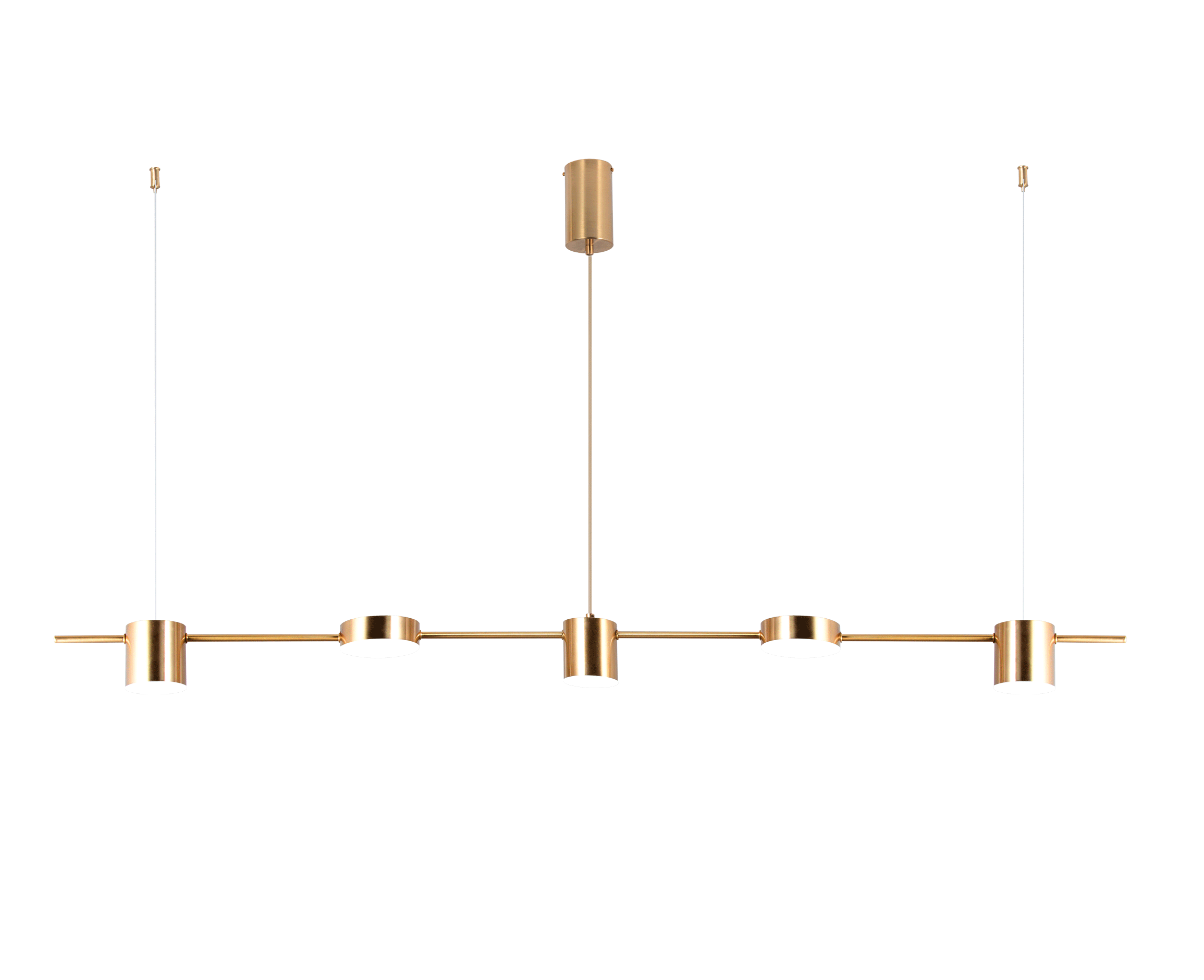 Люстра  1200*100*1200, LED, 30W 4000K NewRgy LED 8022-DW-5 BRASS, Бронза