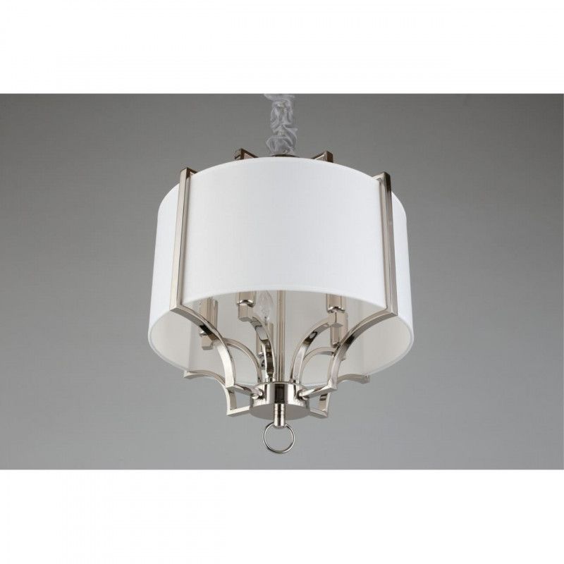 Подвесная люстра 43*70-150 см, 5*E14, 40W, Aployt Romilda APL.732.16.05, хром