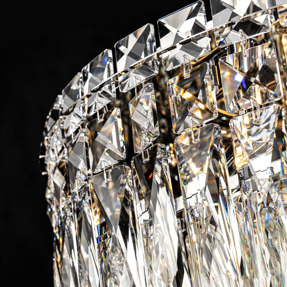 Подвесная люстра 60*126 см, Е14*8*40W, 18 м2 MODELUX ML.7084.600 CR хром