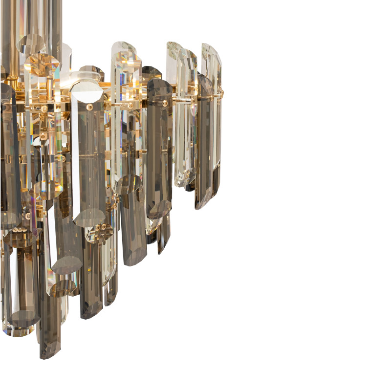 Подвесной светильник Maytoni Diamant Crystal Flare DIA200PL-06G, диаметр 49 см, золото