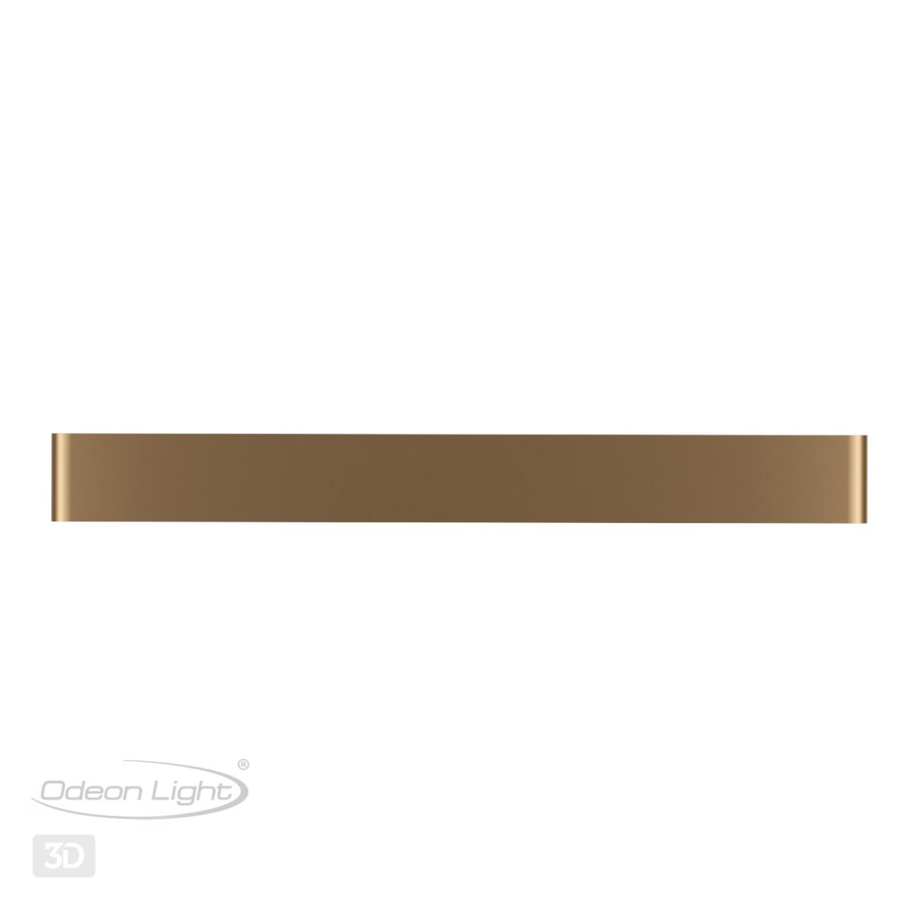 Светодиодный светильник 83 см Odeon Light Framant 4295/30WL, 30W LED, 3000K, золото