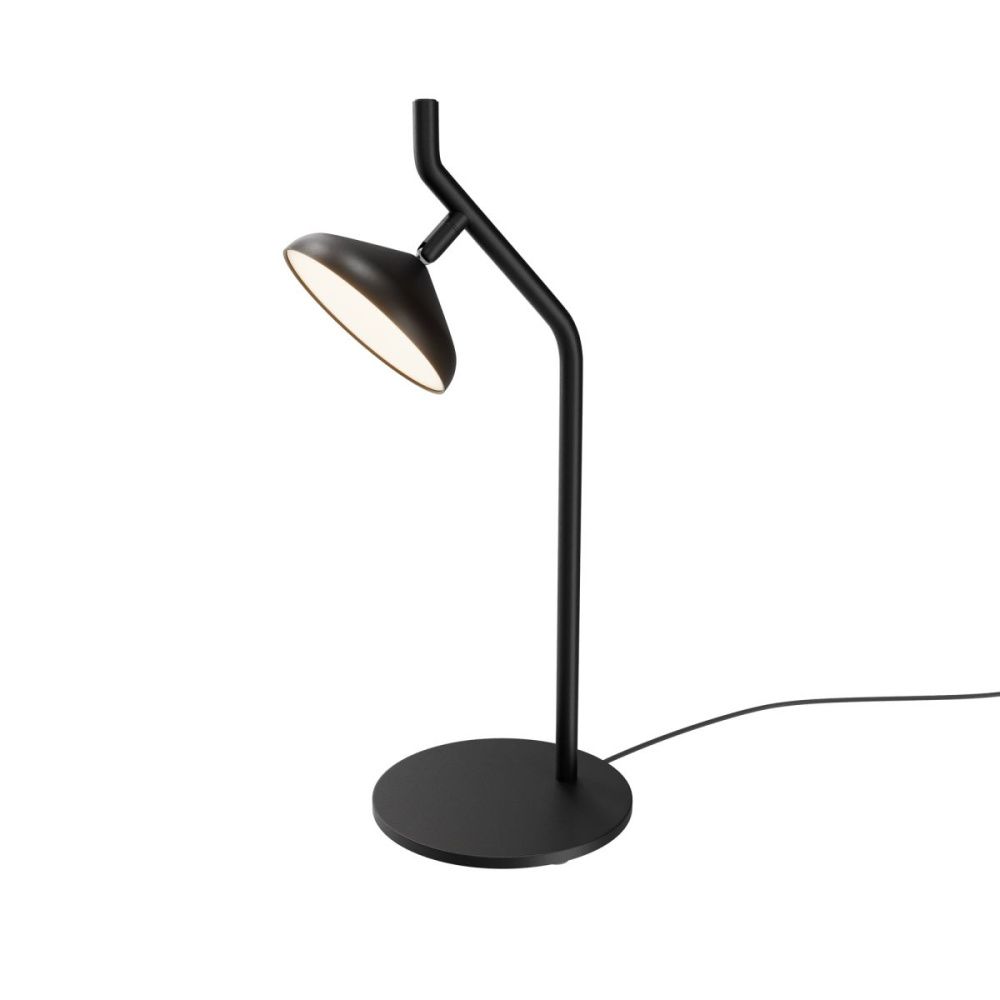 Настольная лампа 43 см, 9W, 3000K, Maytoni Vita MOD451TL-L8B3K1, черный