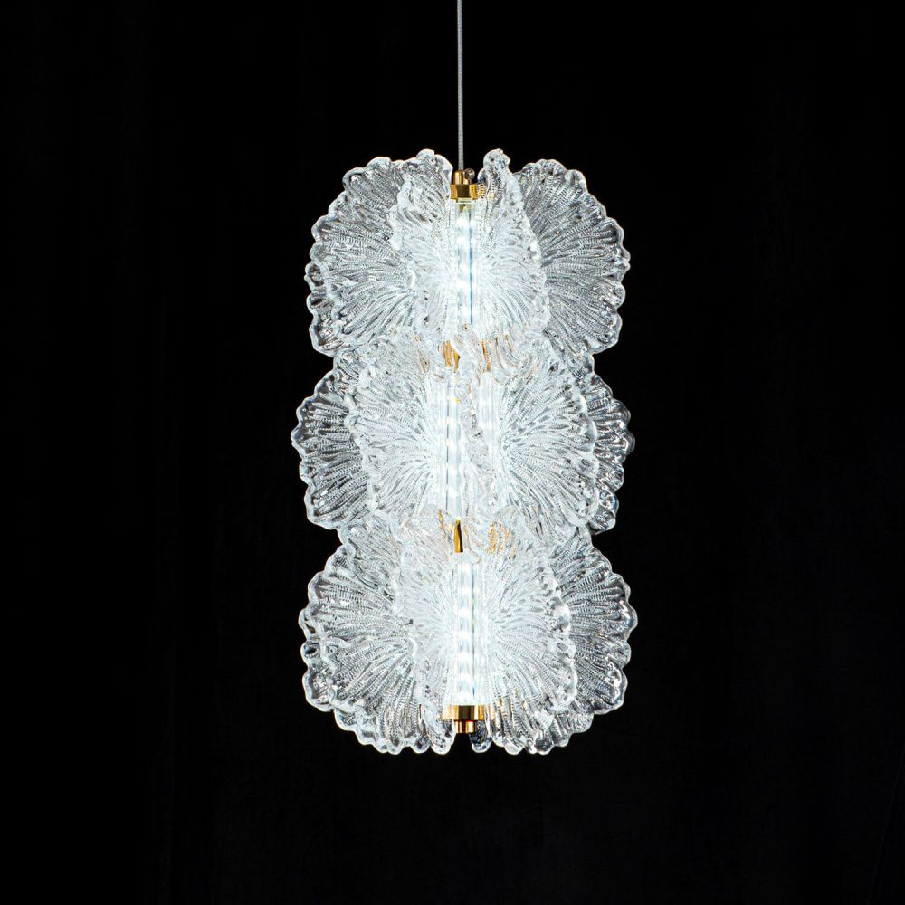 Люстра *21*37-180 см, *LED*12W, 3000-6000K, MODELIGHT  MDL.65223.3HC GD, Золото