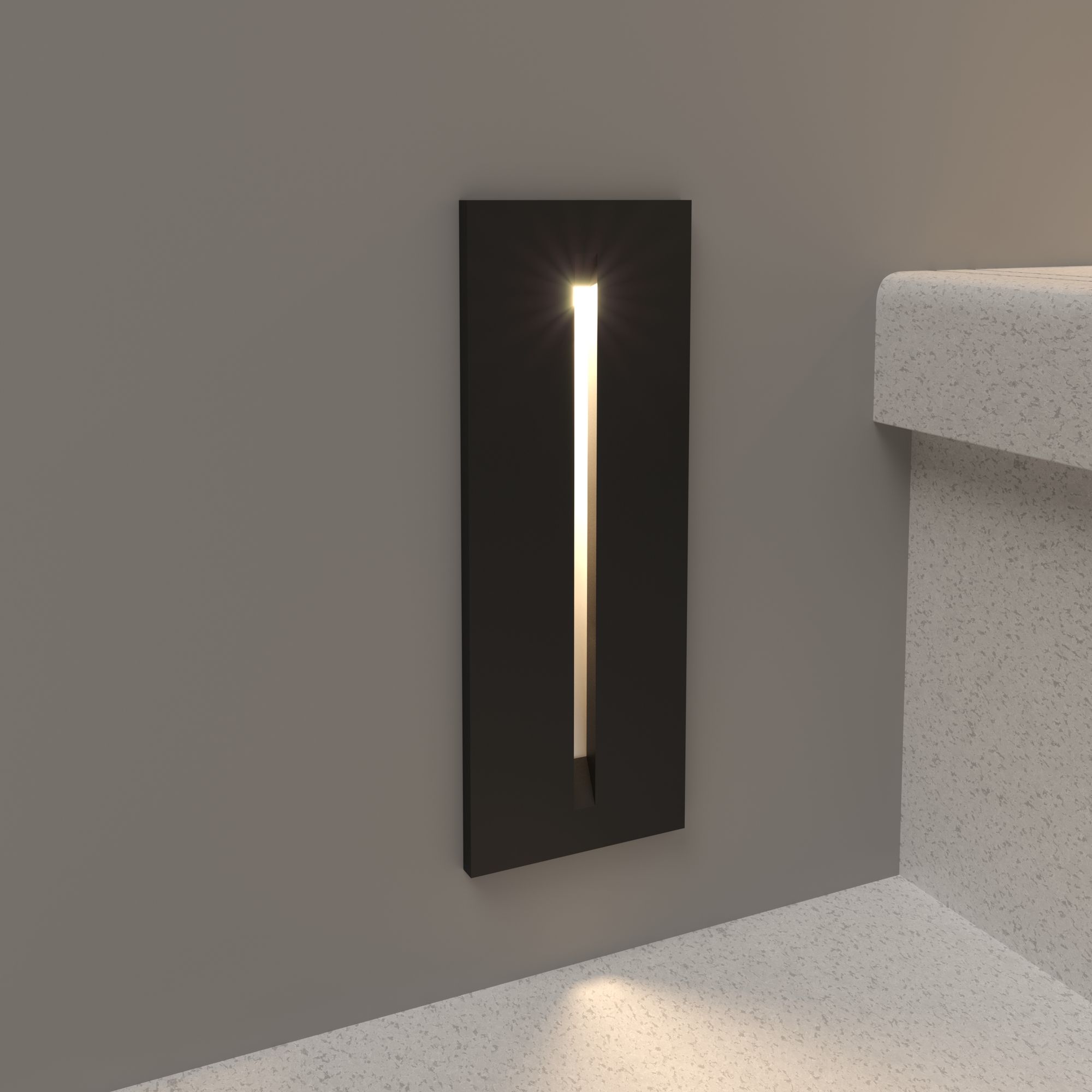 Подсветка для лестниц 40108/LED черный Elektrostandard