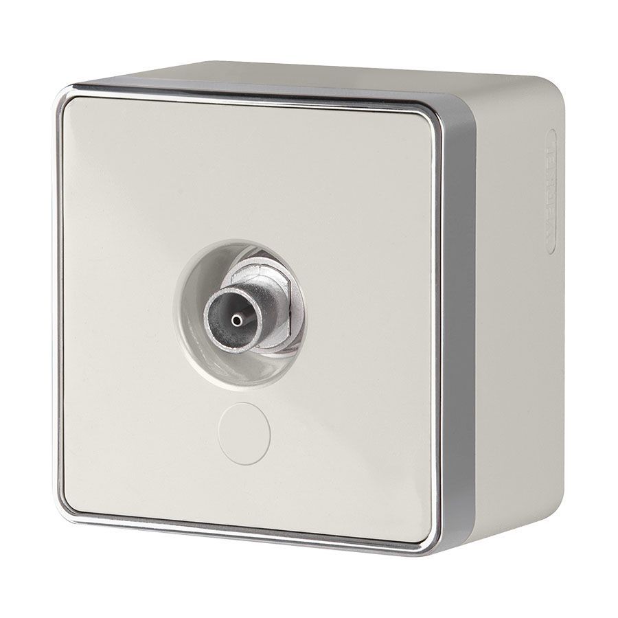 W5083003 ТВ-розетка оконечная Gallant, слоновая кость Werkel, 4690389164729