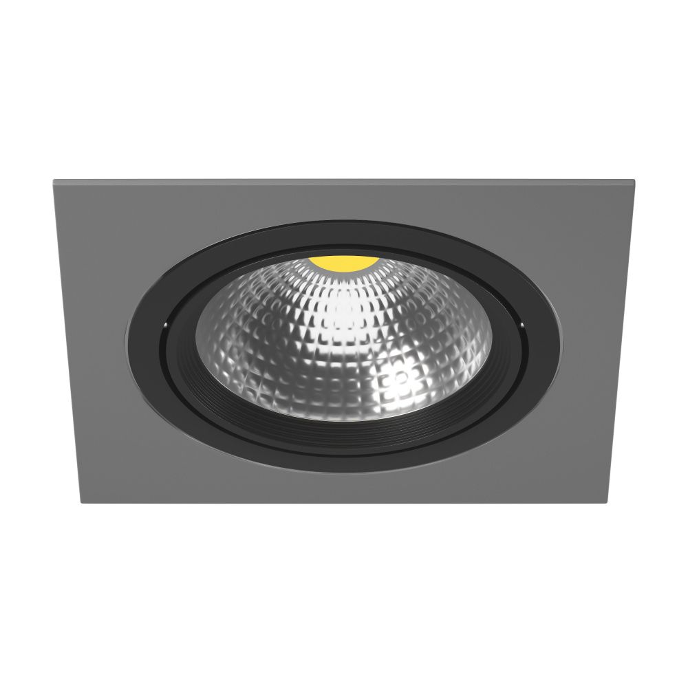 Встраиваемый светильник Light Star Intero 111 i81907, черный-серый