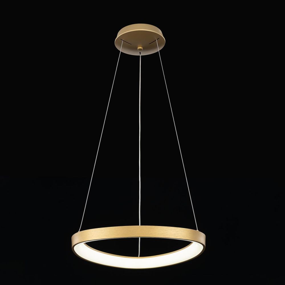 Светильник 46 см, 55W, 3000-5500K, Citilux GENKA SMART CL756A042, золото
