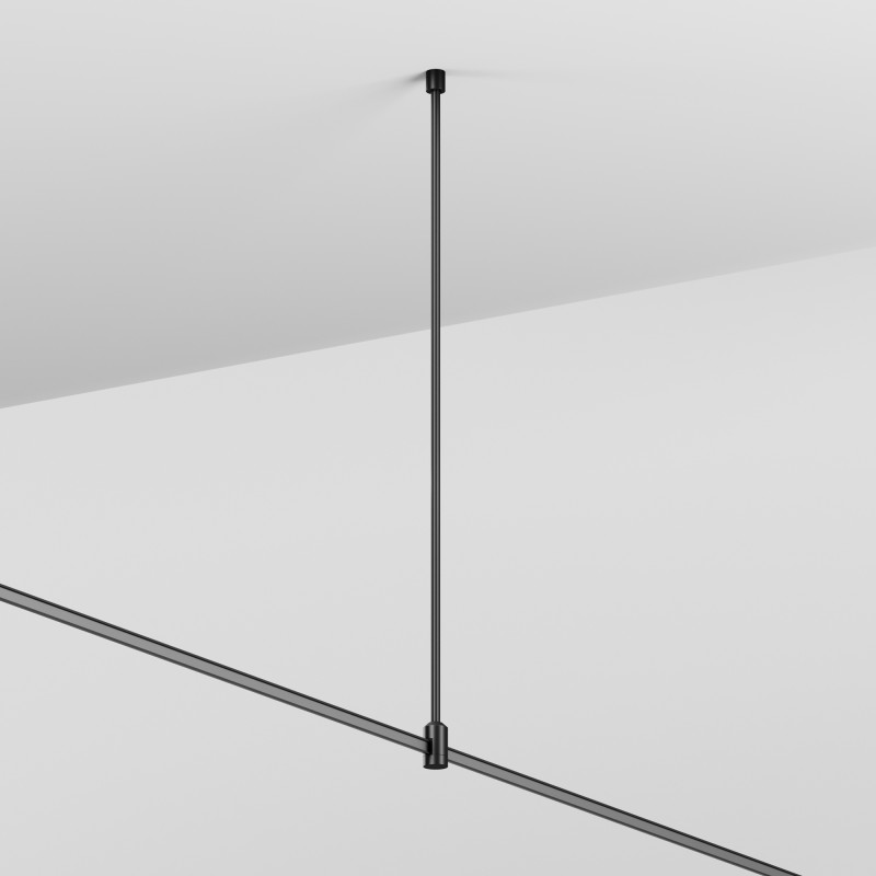 Комплектующие для трековой системы 2,6*74 см, Maytoni Technical Accessories for tracks Flexity TRA200C-L740-11B черный