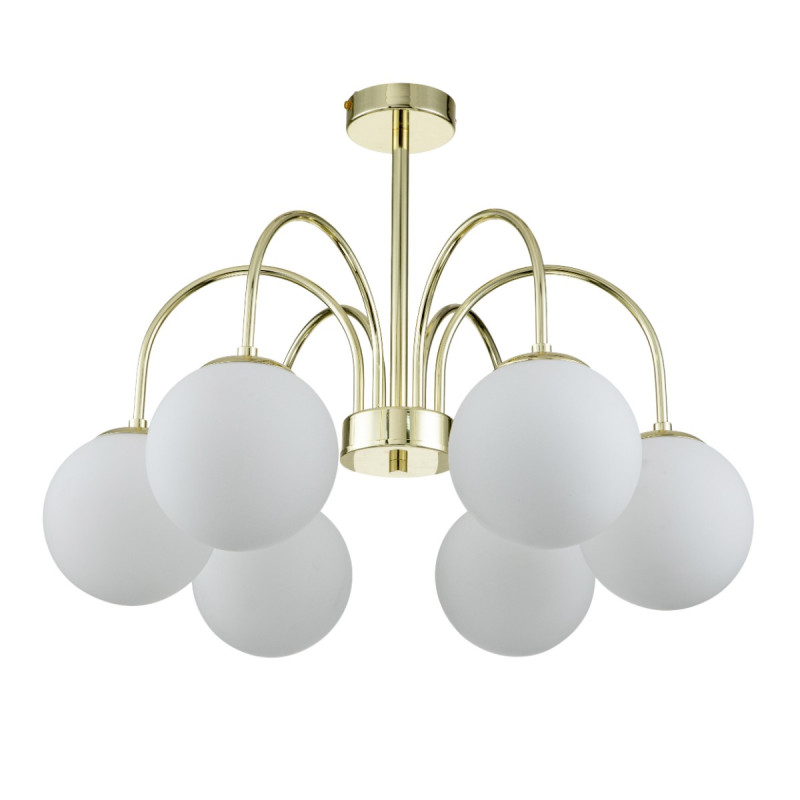 Светильник на штанге 600*600*450 мм, 6*E14 золото Indigo Voga V000325, 13017/6R Gold