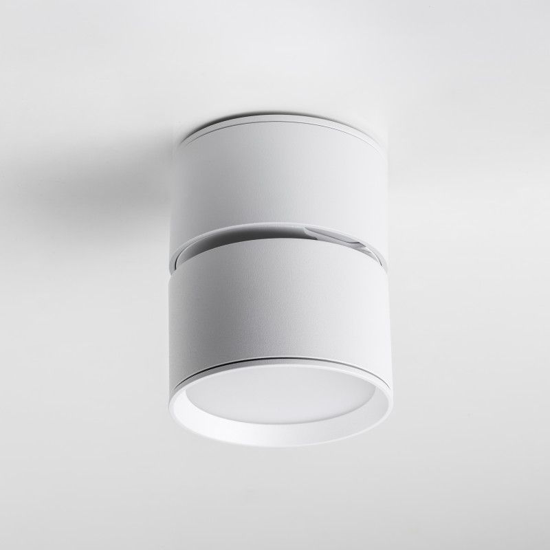 Спот *8*-9,6 см, *LED*9W, 3000/4000/6000K, Lightstar Acuto 215836, белый